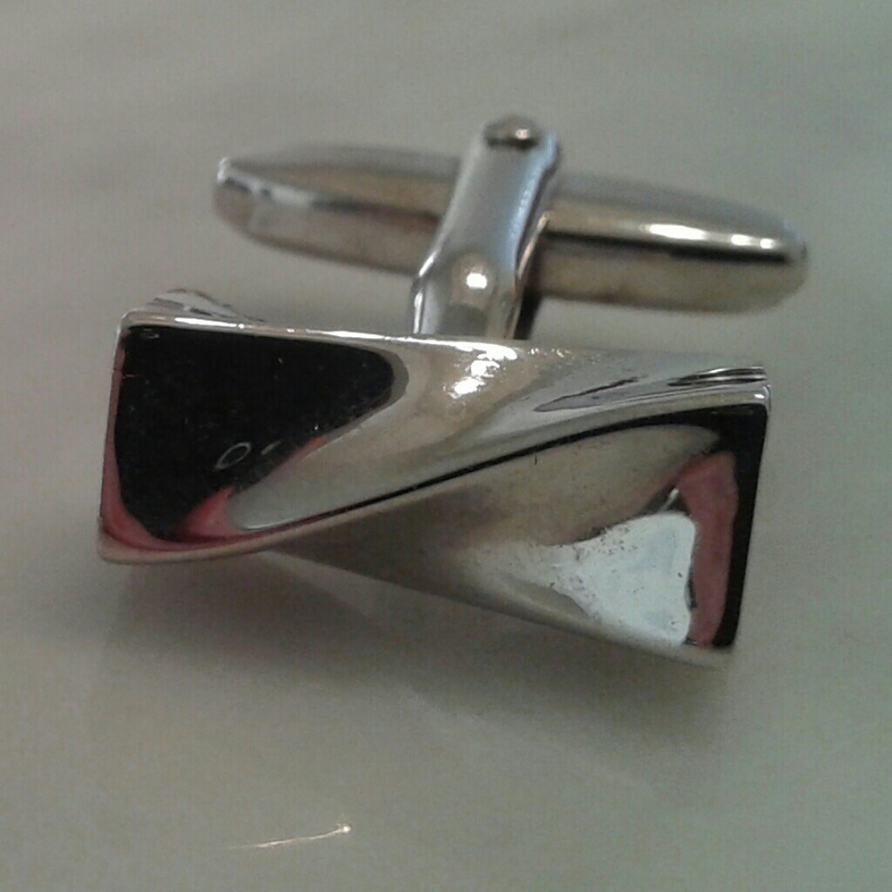 Stainless steel cufflinks